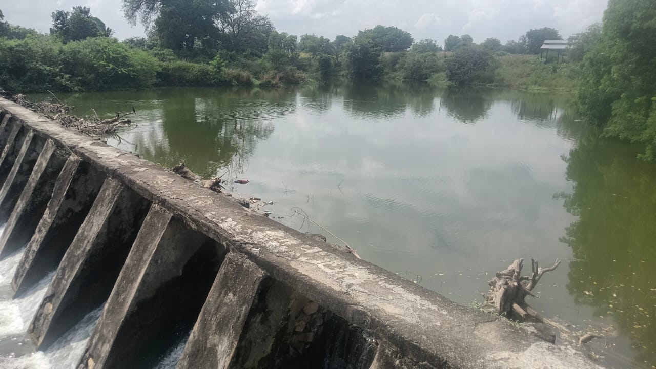 Dam at Tandulwadi Bk.